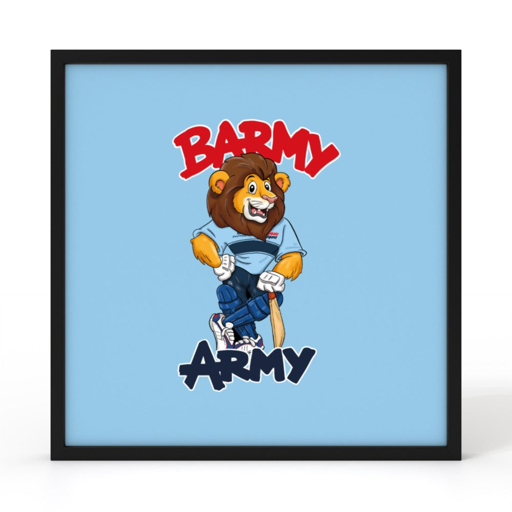 Barmy Army Mascot Wall Art