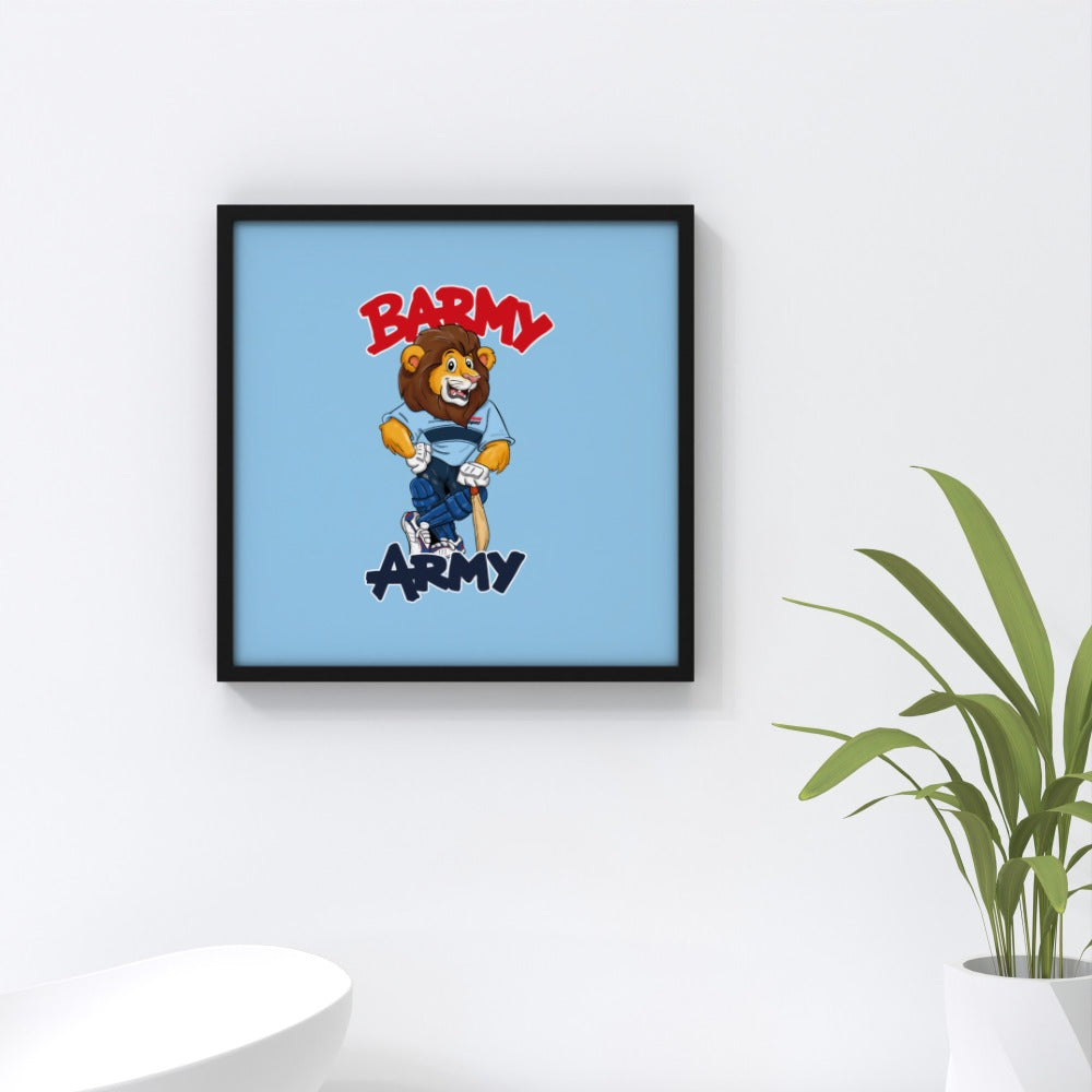 Barmy Army Mascot Wall Art