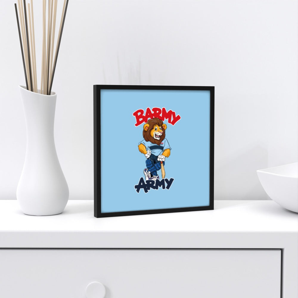 Barmy Army Mascot Wall Art