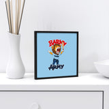 Barmy Army Mascot Ton Up Wall Art