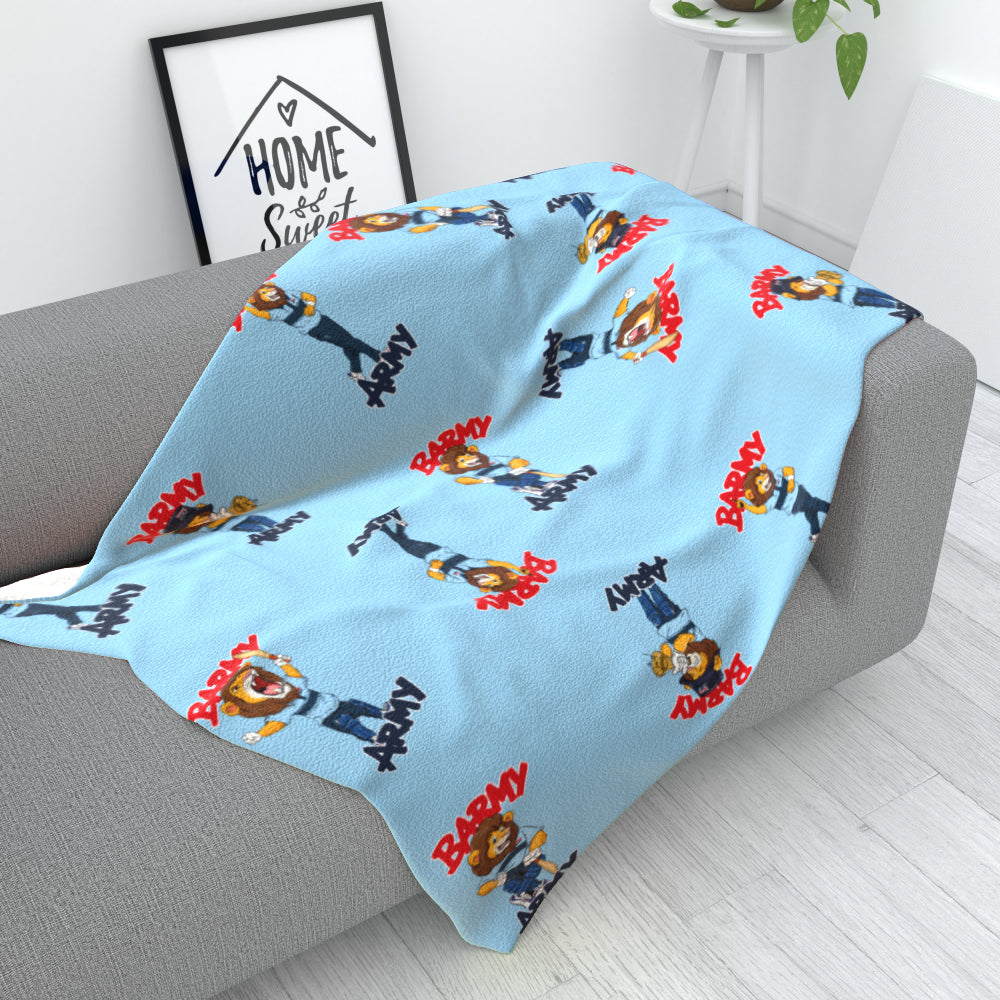 Barmy Army Mascot Fleece Blankets