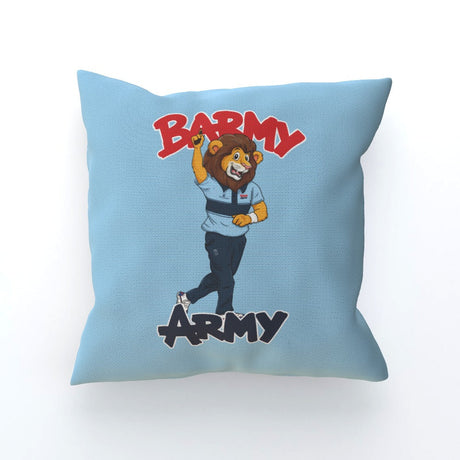 Barmy Army Send Off Cushion - Personalised