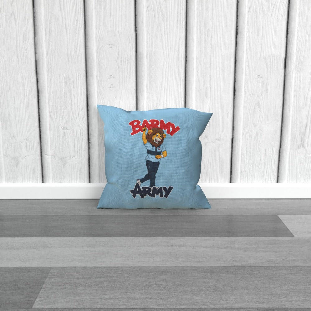 Barmy Army Send Off Cushion - Personalised