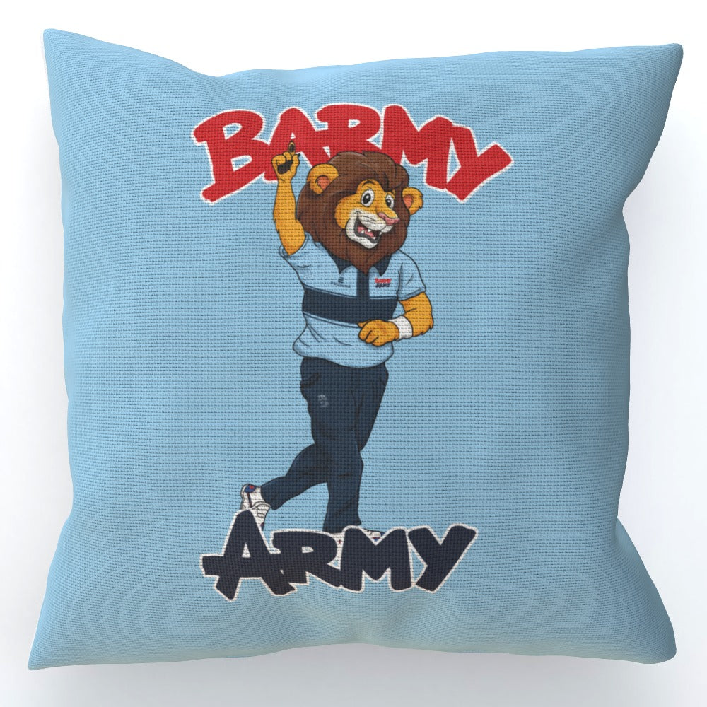 Barmy Army Send Off Cushion - Personalised