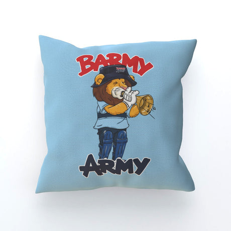 Barmy Army Trumpet Cushion - Personalised