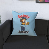 Barmy Army Trumpet Cushion - Personalised