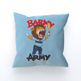 Barmy Army Ton Up Cushion - Personalised