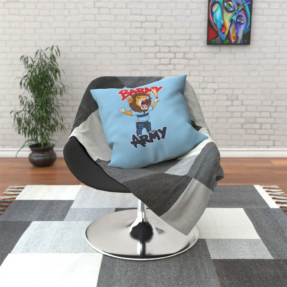 Barmy Army Ton Up Cushion - Personalised