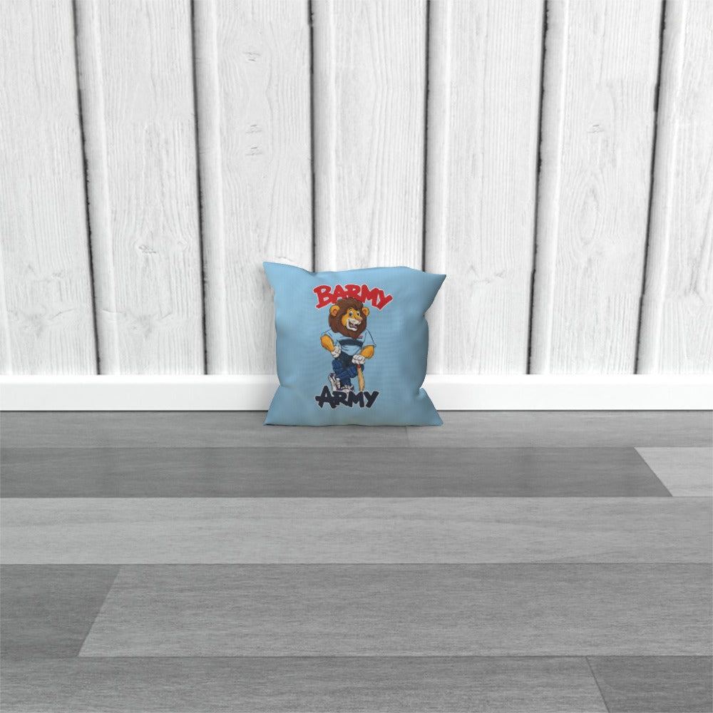 Barmy Army Pose Cushion - Personalised