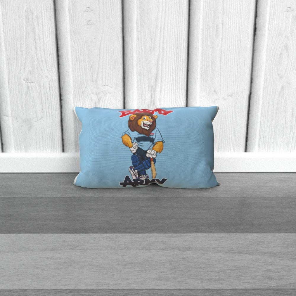 Barmy Army Pose Cushion - Personalised