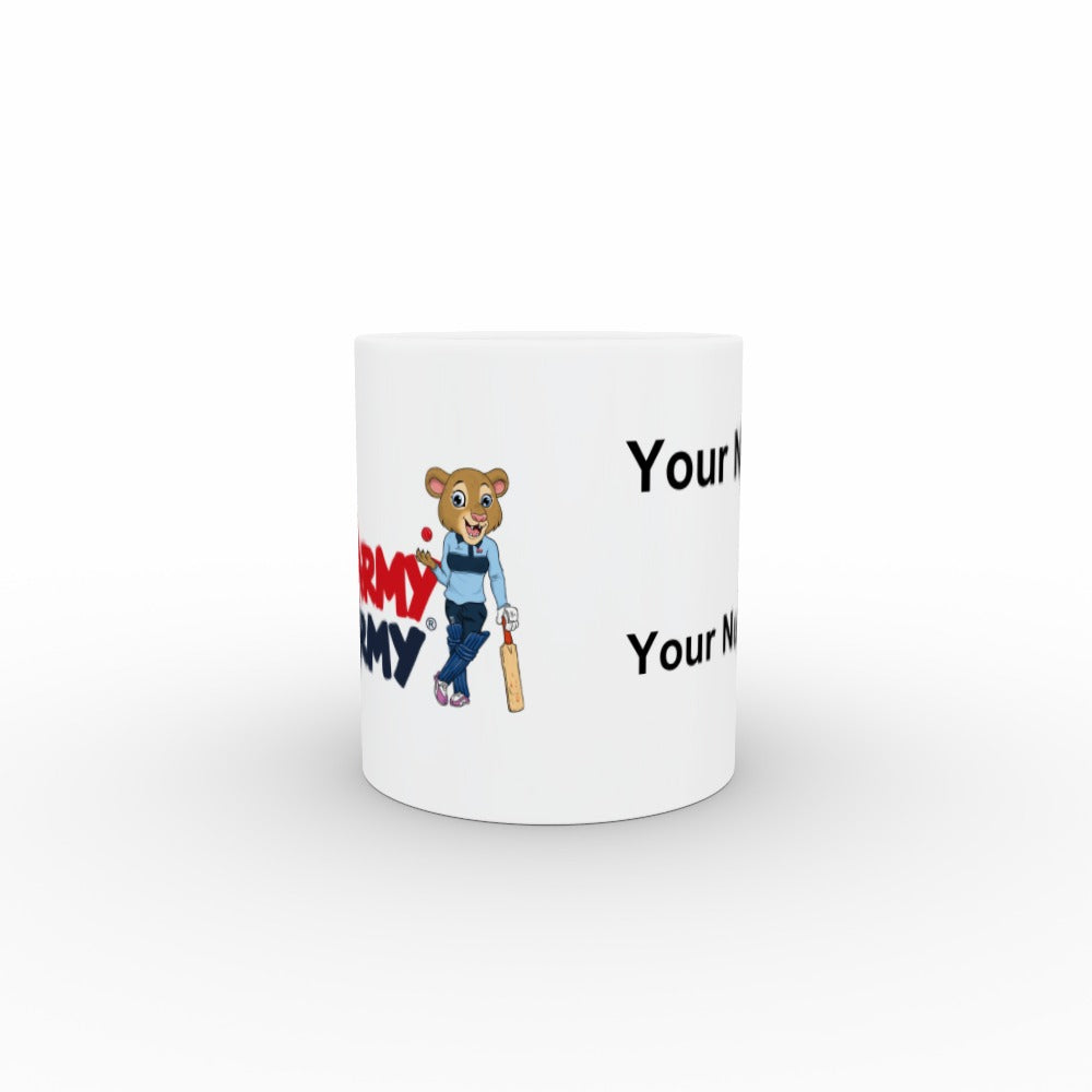 Barmy Army Lion and Lioness Pose Mug