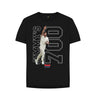 Black Barmy Army Jimmy 700 Relaxed Fit Tee - Ladies