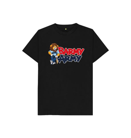 Black Barmy Army Mascot Tee - Juniors