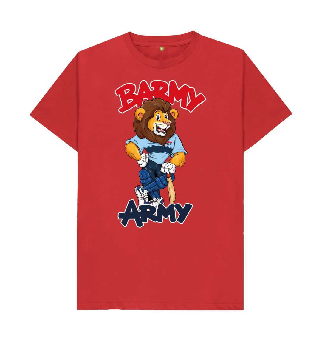 Red Barmy Army Mascot Tees - Men's