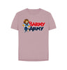 Mauve Barmy Army Mascot Tee - Ladies