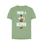 Sage Barmy Army Keeper Relax Fit Tee - Ladies