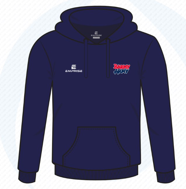 Barmy Army Navy Hoodie