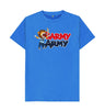 Bright Blue Barmy Army Mascot Ton Up Tee - Men's