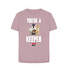 Mauve Barmy Army Keeper Relax Fit Tee - Ladies
