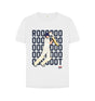 White Barmy Army ROOOOOOOOT Relaxed Fit Ladies Tee