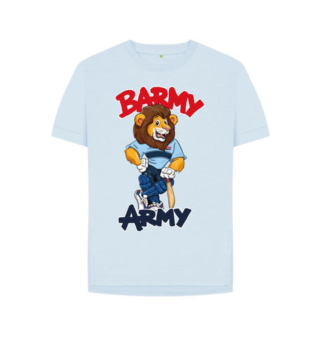 Sky Blue Barmy Army Mascot Tees - Ladies