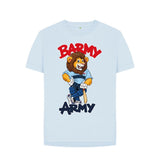 Sky Blue Barmy Army Mascot Tees - Ladies