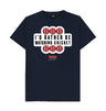 Navy Blue Barmy Army Watching Slogan Tee - Men's