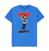 Bright Blue Barmy Army Mascot Send Off Tees - Men's