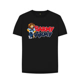 Black Barmy Army Mascot Tee - Ladies