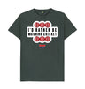 Dark Grey Barmy Army Watching Slogan Tee - Men's