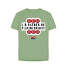 Sage Barmy Army Playing Cricket Relaxed Fit Tee - Ladies
