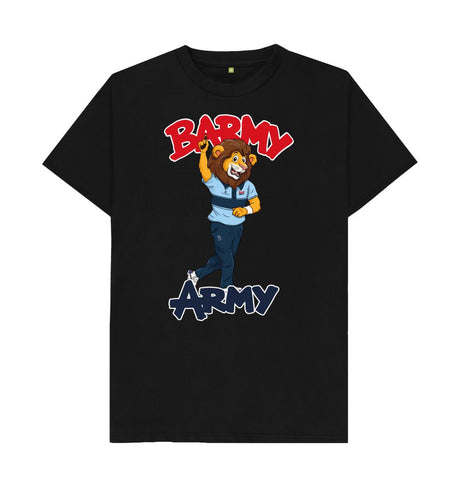 Black Barmy Army Mascot Send Off Tees - Men's