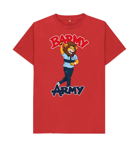 Red Barmy Army Mascot Send Off Tees - Men's