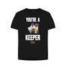 Black Barmy Army Keeper Relax Fit Tee - Ladies